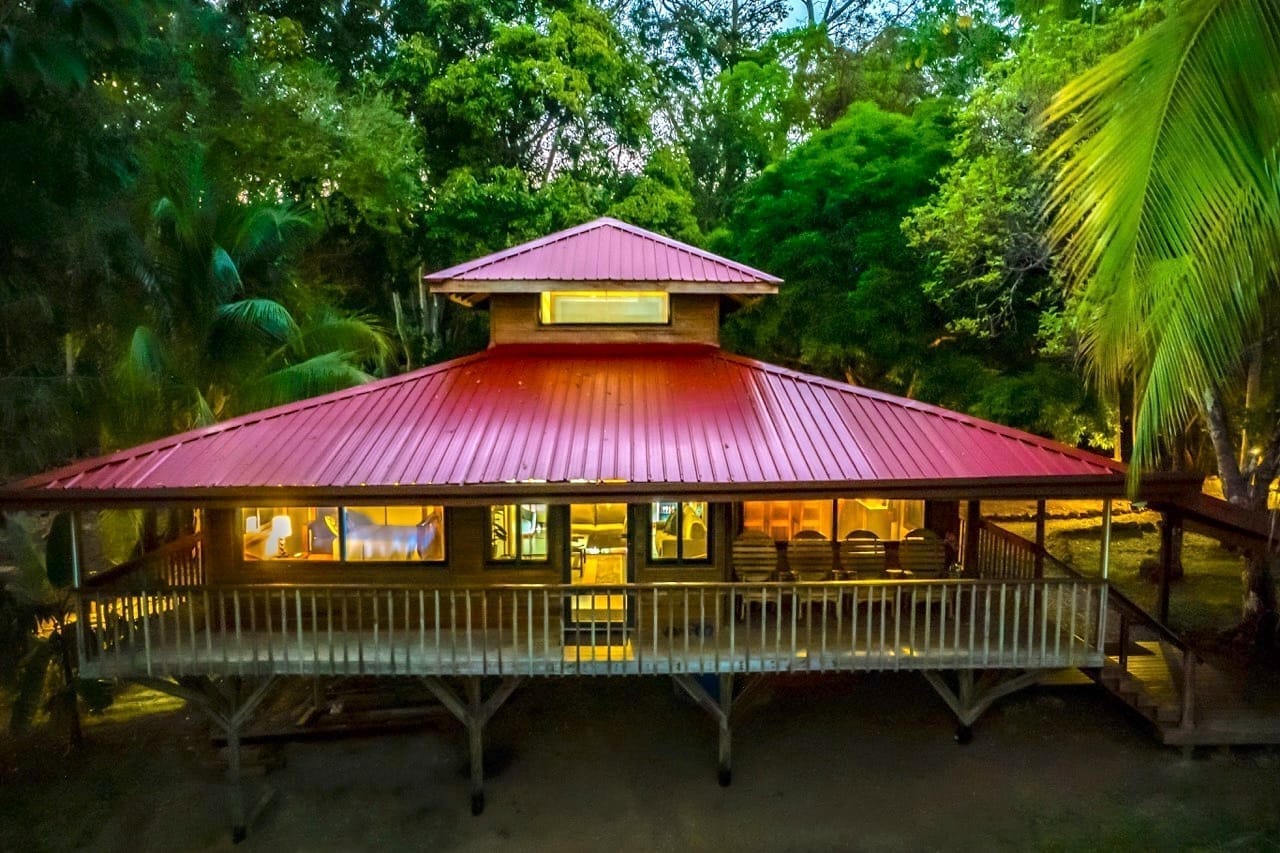 A guesthouse at the lodge
