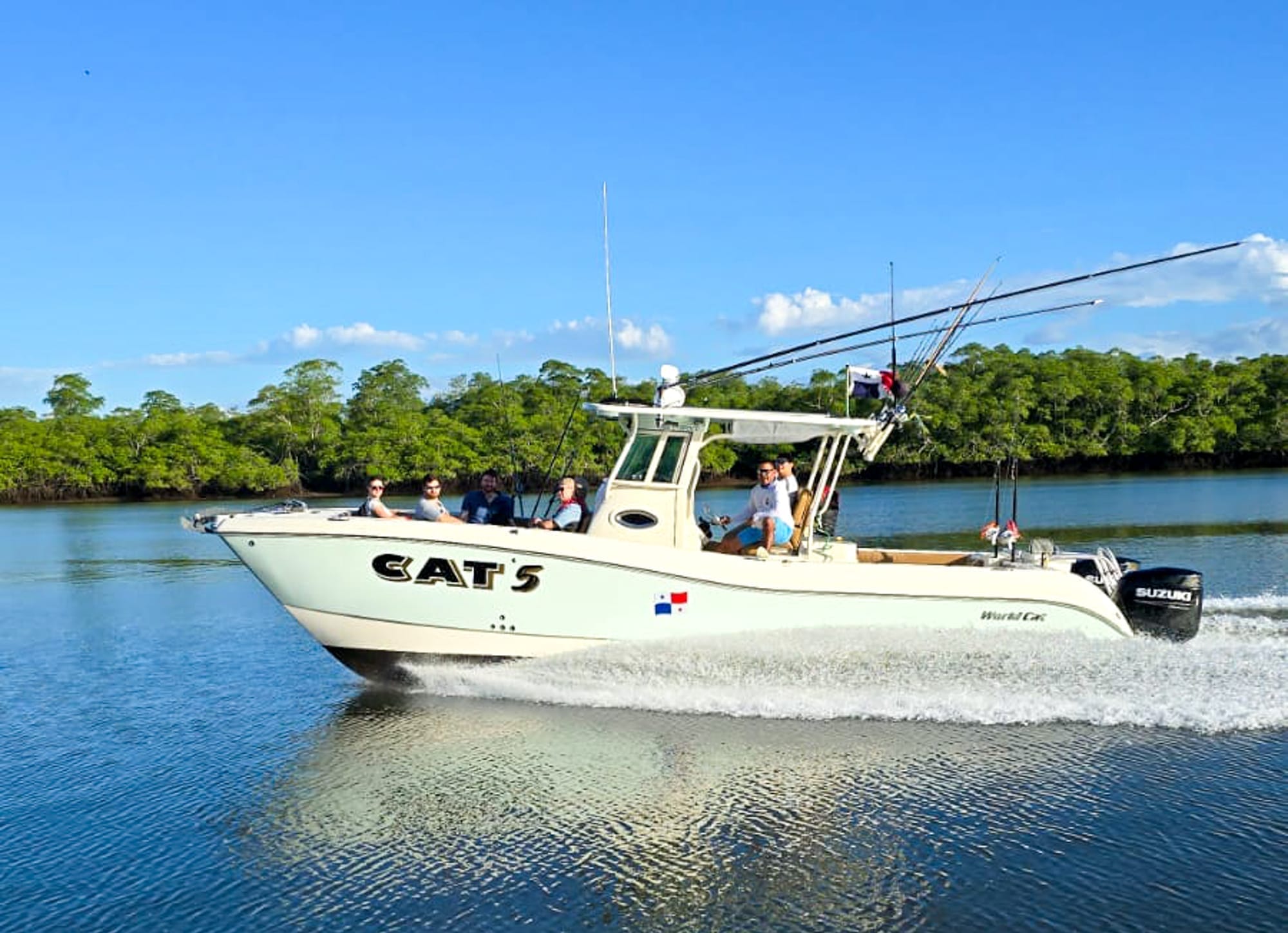 Slow-trolling live bait at Hannibal Bank