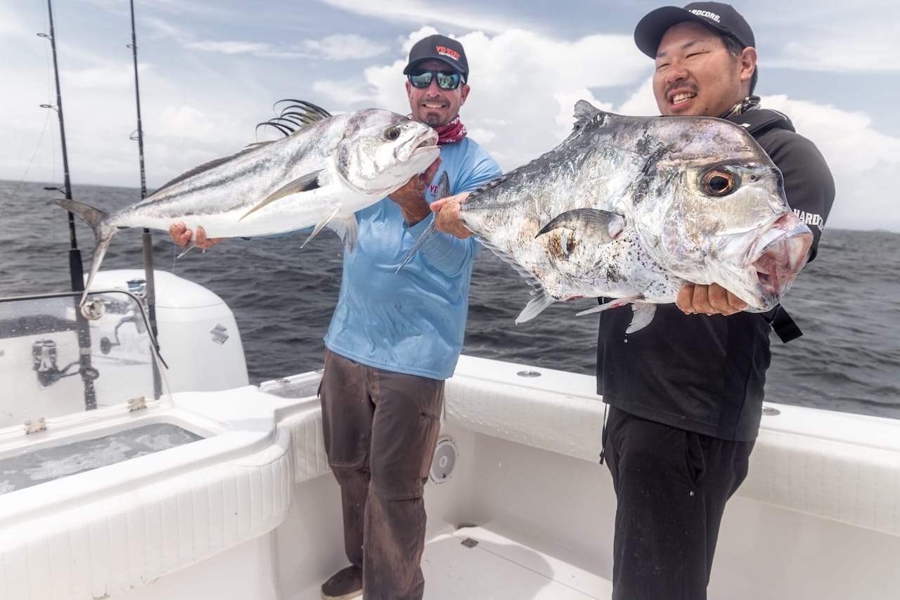 Inshore fishing action near the islands