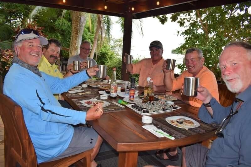 Black marlin released off the island lodge