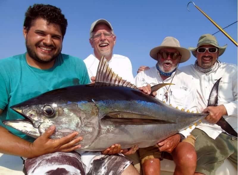 Tuna action near Isla Jicaron