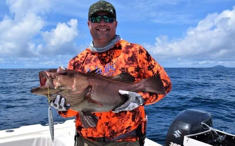Family yellowfin tuna catch