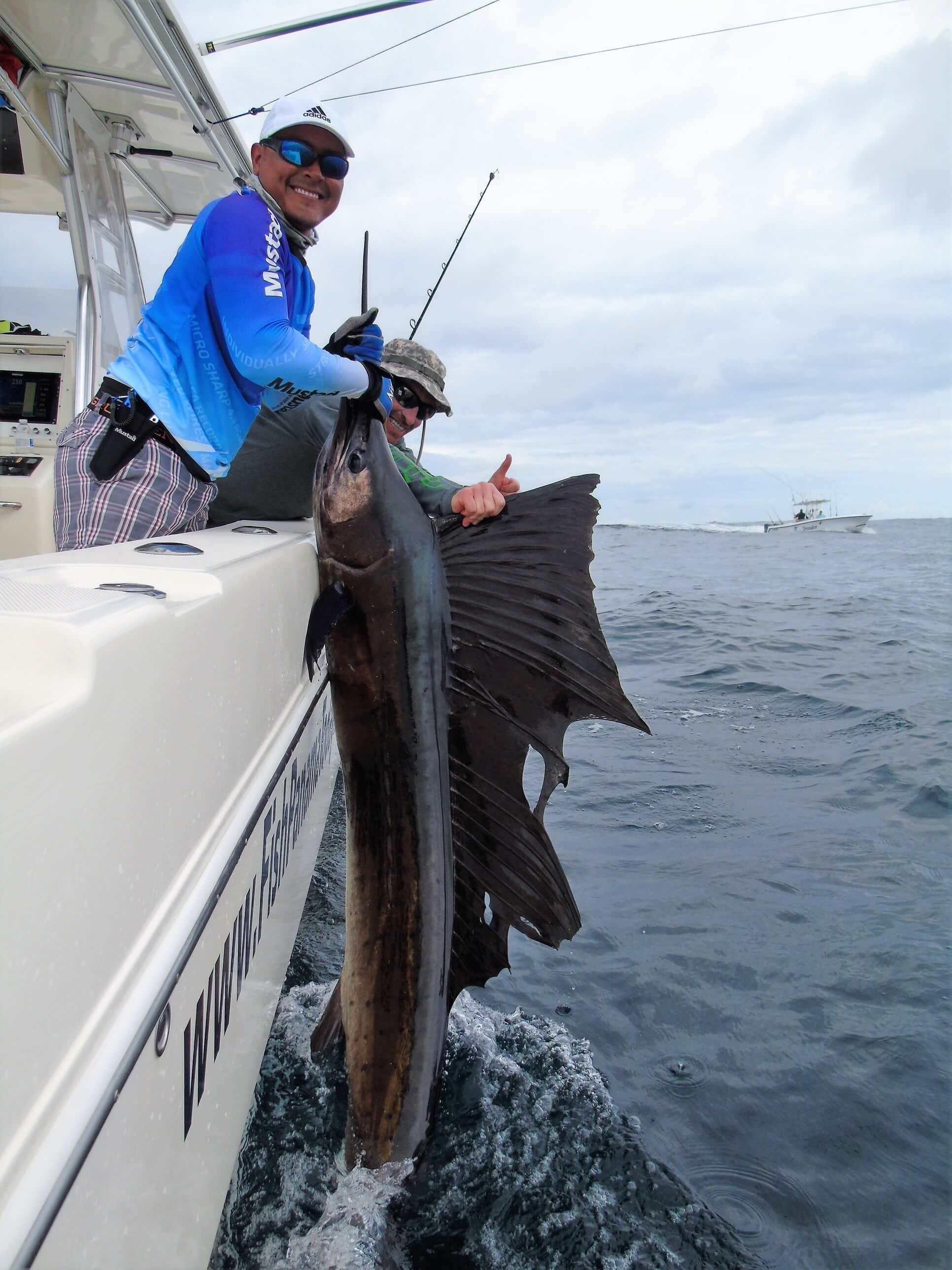 Roosterfish catch and release
